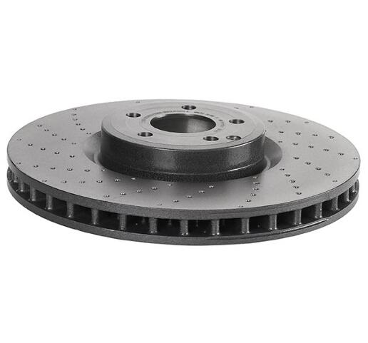 Mercedes Brakes Kit - Brembo Pads and Rotors Front (360mm) (Low-Met) 231421131207 - Brembo 1541598KIT